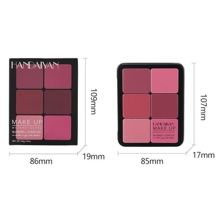 Waterproof Cream Blush Palette 12 Color Matte Long Lasting Natural Concealer Foundation Highlighter Contour Stick Makeup