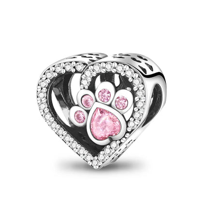 925 Silver Animal Series Snail Lamb Fox Chicken Duck Beaded Pendants Fit Bracelets Necklaces Fine Jewelry Making Gifts