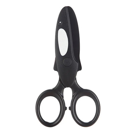 Kids Blunt Tip Auto Spring Safety Scissors Toddler Preschool Art Craft Training Scissors for Paper Playdough Left Right Handed