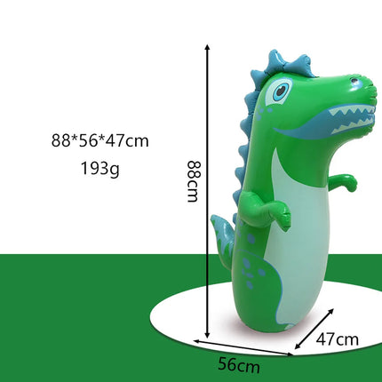 Inflatable Standing Punch Bag Toy Dinosaur Model Children's Game Outdoor Activity Parent-Child Interactive Boy's Toy Gift