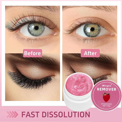 Eyelash Glue Lash Extensions Remover Cream Korea Professional Makeup Tools Lash Glue Remover Cream for Eyelash Extension