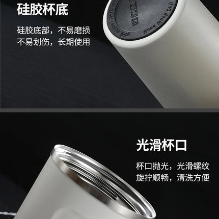 380/510ml Thermos Coffee Mug Stainless Steel Coffee Cup Temperature Display Vacuum Flask Thermal Tumbler Insulated Water Bottle