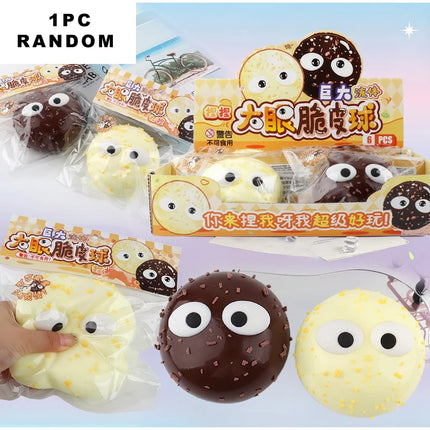 Slow Rebound Smushers Face Squish Funny Soft Sensory Pinch Ball Decompression Toy for Office Home Decor Novelty Gift for Adults