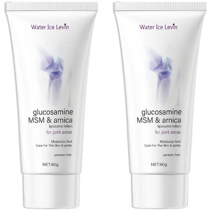 Glucosamine MSM & Arnica Joint Cream Liposome Lotion - Moisturizes, Nourishes & Protects Skin & Joints, Paraben-Free Formula.