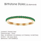 May-Emerald / Glod Color / 8