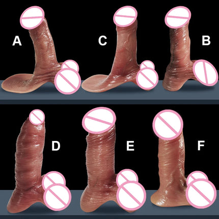24 Styles Male Penis Cover Realistic Dildo Cock Pump Phallus Extender Enlargement Dick Growing Ejaculate Orgasm Sex Toys For Men