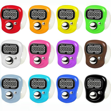 11pcs~22pcs~33pcs Resettable Mini Electronic Counter, Multi-color Digital Display, Mini Counter for Sports/Training/Prayer