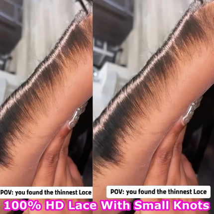 Invisible HD Lace 7x6 6x4 Lace Closure Human Hair For Women Melt Skins Pre Plucked 13x4 Straight HD Lace Frontal Closure Only