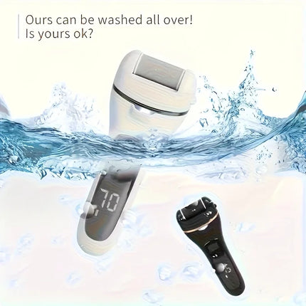 Smooth Rechargeable Pedicure Wand | Electric Feet Callus Remover | Home Foot Care Tool