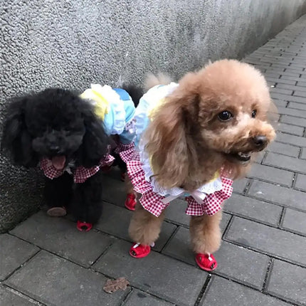 Summer Outdoor Dog Shoes Anti-slip Casual Style Breathable Spring Cute Wear Dog Shoes Puppy Shoes Pet Supplies Pet Sandals