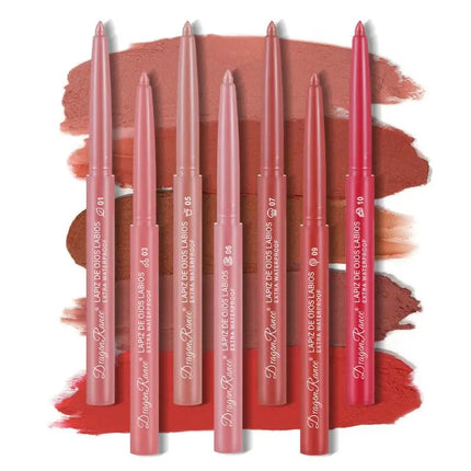1Pc 12 Colors Waterproof Long-Lasting Automatic Lip Liner Makeup Matte Lipstick Pen Lip Gloss Lipliner For Beginners