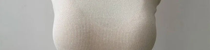 Korean Sle Knitted Vest Women's Base Layer Tank Top Svel f High Collar Spring Autumn Winter Inner And Outer Wear