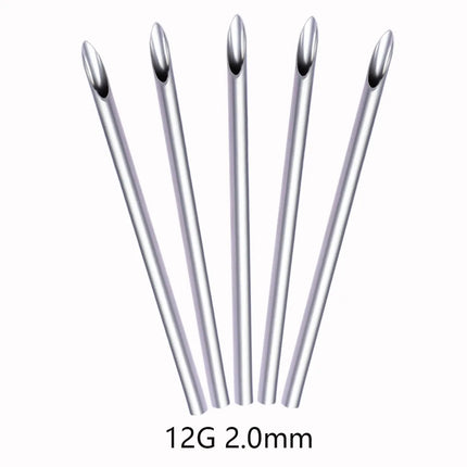 1/3/5Pcs Disposable Body Piercing Needles Medical Needle for Navel Nipple Lip Navel Ring Kit Surgical Steel Tool