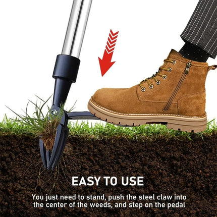 Stand Up Weeder Tool Manual Weed Puller Root Remover Detachable Garden Lawn Tool