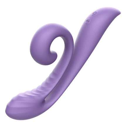 Tracy's Dog Clitoral Kissing G Spot Rabbit Vibrator Adult Toys Double Stimulation 10 Vibrations Flexible Sex Toy Full Silicone