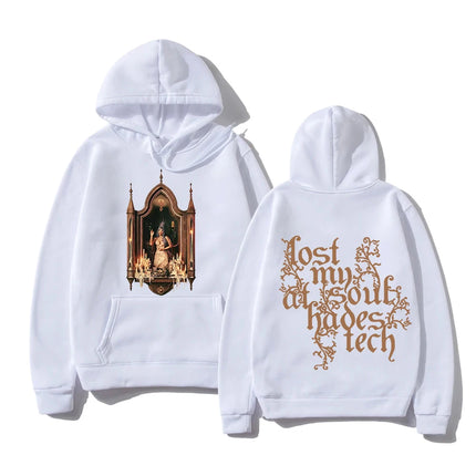Heads Melanie Martinez Hoodies Album Graphic Printing Merch Sweatshirts Long Sleeve Loose Fleece Hooded Pullovers Female Clothes