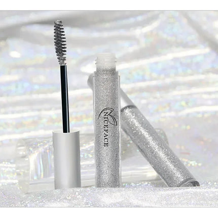 NICEFACE Diamond Twinkle Mascara with Shining Particles Quick Drying Film Forming Sparkling Diamond-like Dazzling