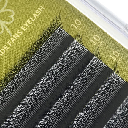 GLAMLASH 4D5D W Style Flower Lash Premade Volume Fans Eyelash Extension Natural Soft Light Lash W Shaped
