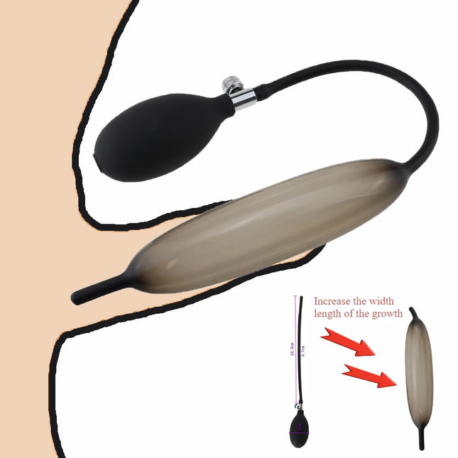 Sex Toys Inflatable Expandable Penis Plug Urethra Catheter Dilator Horse Eye Stimulation Male Masturbator Penis Insert Device