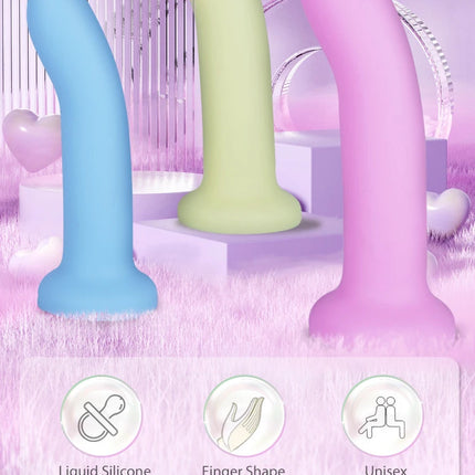 Finger Butt Anal Plug Vaginal/Anus Massage Masturbator Soft Smooth Finger Masturbation G-point Climax Fisting Dildo Adult Supply