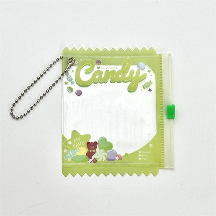 1PC Candy Bar Bag Badge Storage Case Pendant Protective Shell Card Doll Bag Pendant Keychain﻿