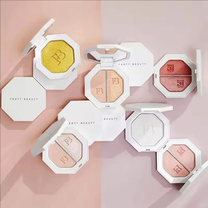Fashion Multi-color Contour Stick Concealer Facial Matte 3D Diamond Highlight Non Fading Water Gloss Natural Lip Gloss Cosmetics