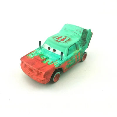 Pixar Cars 3 The Thunder Valleycrash Party Sheriff Mud McQueen Miss Mr Destroy Metal Diecast Toy Car Kids Birthday Gifts