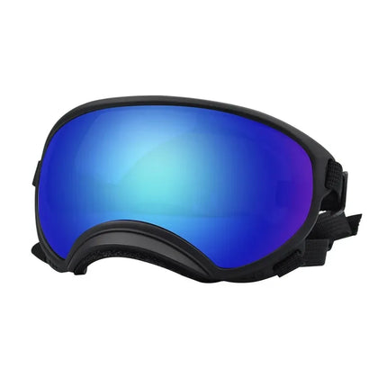 ATUBAN Dog Goggles Pet Glasses Anti UV Strong Impact Resistance Adjustable Puppy Large Breed Goggles Breathable Pet Sunglasses