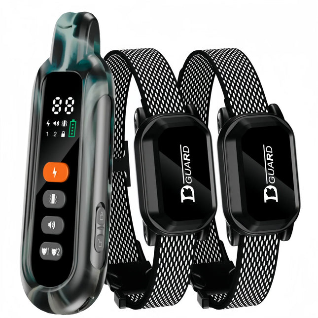 3300FT Electric Dog Training Collar Remote Control Waterproof Pet Behavior for 6-120lbs Puppy with Shock Vibration Anti-barking