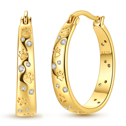 Women original 925 Silver Golden Glowing Firefly Stud Earring Bilayer Round Droplets Heart Gold Hoop Earrings Party Jewelry Gift