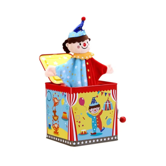 With Music Children's Musical Early Education Metal Classic Music box Collection Montessori Jack in the Box Girl Boy Birthday