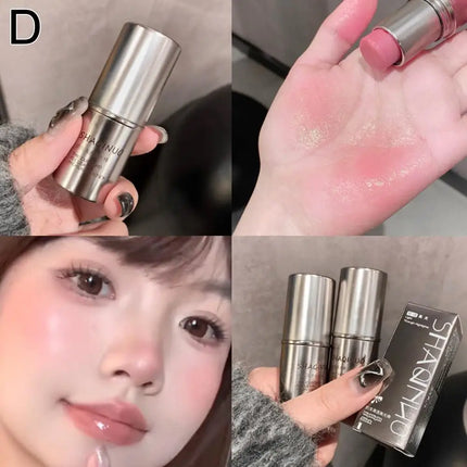 Wet And Shiny Highlighter Stick Brightening Eyes And Contouring Bar Pearlescent Natural Water Light Makeup