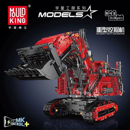 Two Color 4767PCS Technical APP Remote Control R9800 Excavator Building Block Assembly Truck Bricks Kid Christmas Gift For Boy