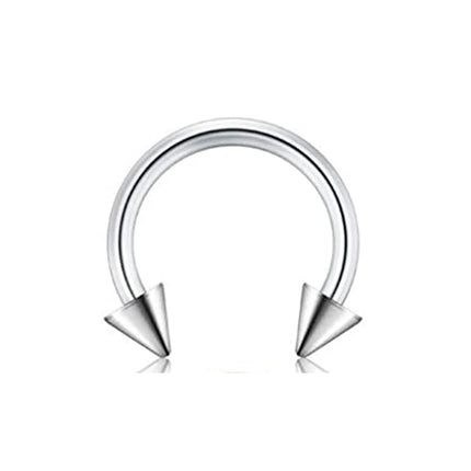 1Pcs Septum Rings Hoop Nose Ring Horseshoe Stainless Steel Cartilage Earrings Hoop Helix Tragus Septum Piercing Jewelry