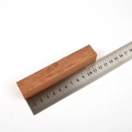 Unfinished Wood Blocks 120x20x20mm - Pen Turning Blanks, Knife Handle Material, DIY Wood Carving for Tool Parts or Wholesale