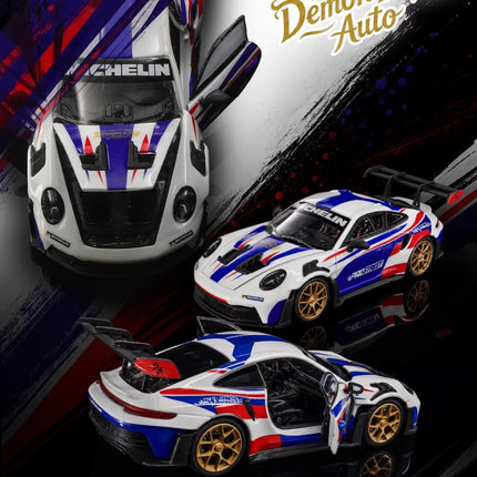 Demon King Auto Malaysia Exhibition Limited 1:64 Ferrari F40 Porsche 911 BMW M4 Pagani Flower Ya R34 R35 Alloy Car Model