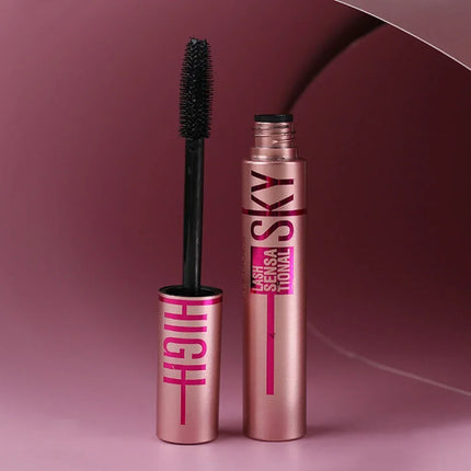 Mascara Long Lasting Waterproof Lengthens Eyelashes Extension Black Lengthening 4D Silk Fiber Cosmetics Eye Lashes Brush Tool