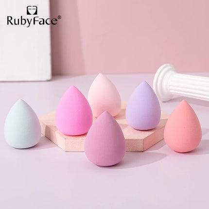 Makeup sponge bucket water droplet-shaped non-latex makeup sponge cosmetic makeup tool puff