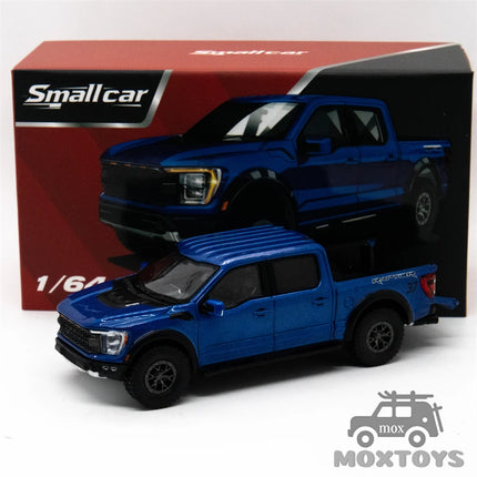 Smallcar 1:64 F150 SVT RAPTOR / Wrangler Black Blue White Silver Orange Diecast Model Car
