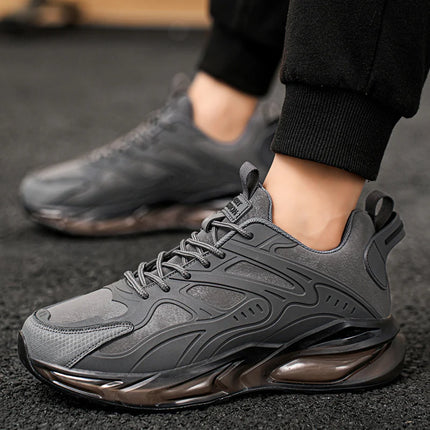 YRZL Men's Lightweight Running Shoes Breathable Mesh Walking Shoes Non Slip Comfortable Athletic Shoes for Men Sports Outdoor