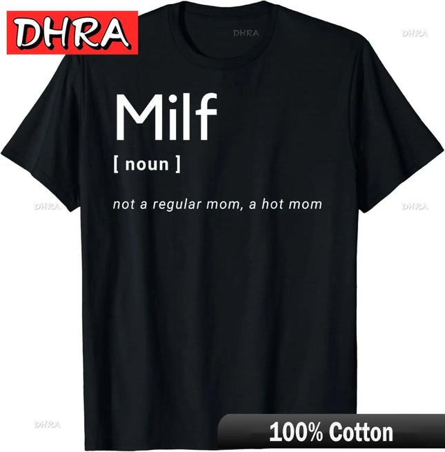 MILF Hunter | Funny Adult Humor Joke for Men Who Love Milfs T-Shirt Men Clothing Y2K Tops Graphic T Shirts Camisetas Streetwear