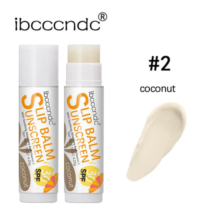 Sunscreen Lip Balm SPF30 UV Protection Moisturizing Hydrating Lip Balm Moisturizes Repairs Chapped Lips Lipstick Lip Care Makeup