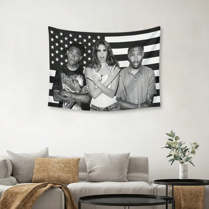 Frank Flag Ocean Outdoor Decors Lana Tapestry Del Rey Funny Flags for Bedrooms Flaga Home Decor Items Decoration Garage Custom