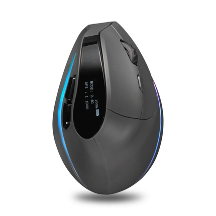 Lefon 2.4G Ergonomic Mouse Vertical Wireless Mouse Rechargeable Gaming Mice for PC Laptop MacOS Office F35C/F35B/F35 버티컬 마