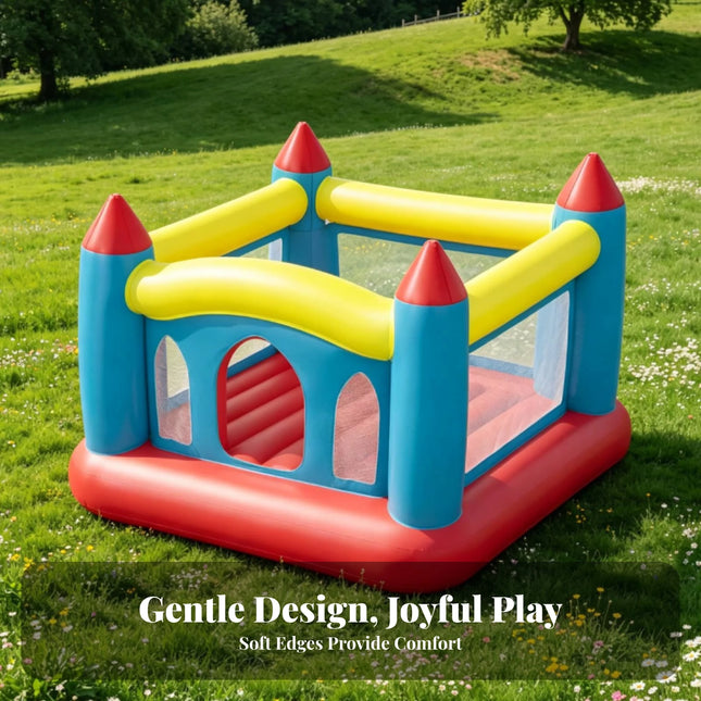 Arched Openings Inflatable Jump House Castle-Style Jump House Easy to Set up Inflatable Castle Bouncer for Children