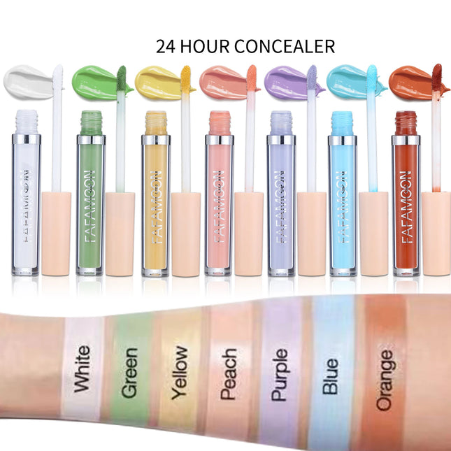 Liquid Concealer Face Contour Dark Circle Cover Makeup Face Foundation Concealer Correcting Skin Color Women Beauty Maquiagem