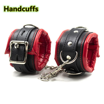 Sex Products bdsm Bondage Set Adult Game Sex Handcuffs Ankle Cuffs BDSM Collar Sex Toys for Women
