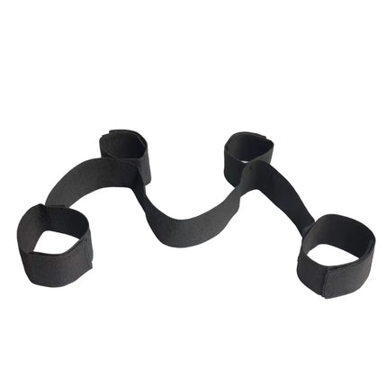 Adult Games Slave BDSM Bondage Nylon Handcuff Sex Toys For Woman Couples Fetish Cuffs Thigh Restraint Set Open Legs Sex Products