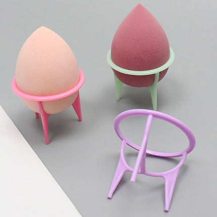 1 Pcs Beauty Sponge Drying Stand Holder Makeup Powder Puff Storage Rack Make Up Puff Rack Drying Hanger Makeup Tools