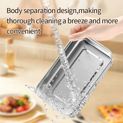 Electric lunch box, water-free charging, heating lunch box, office worker's insulated lunch box, portable outdoor hot meal